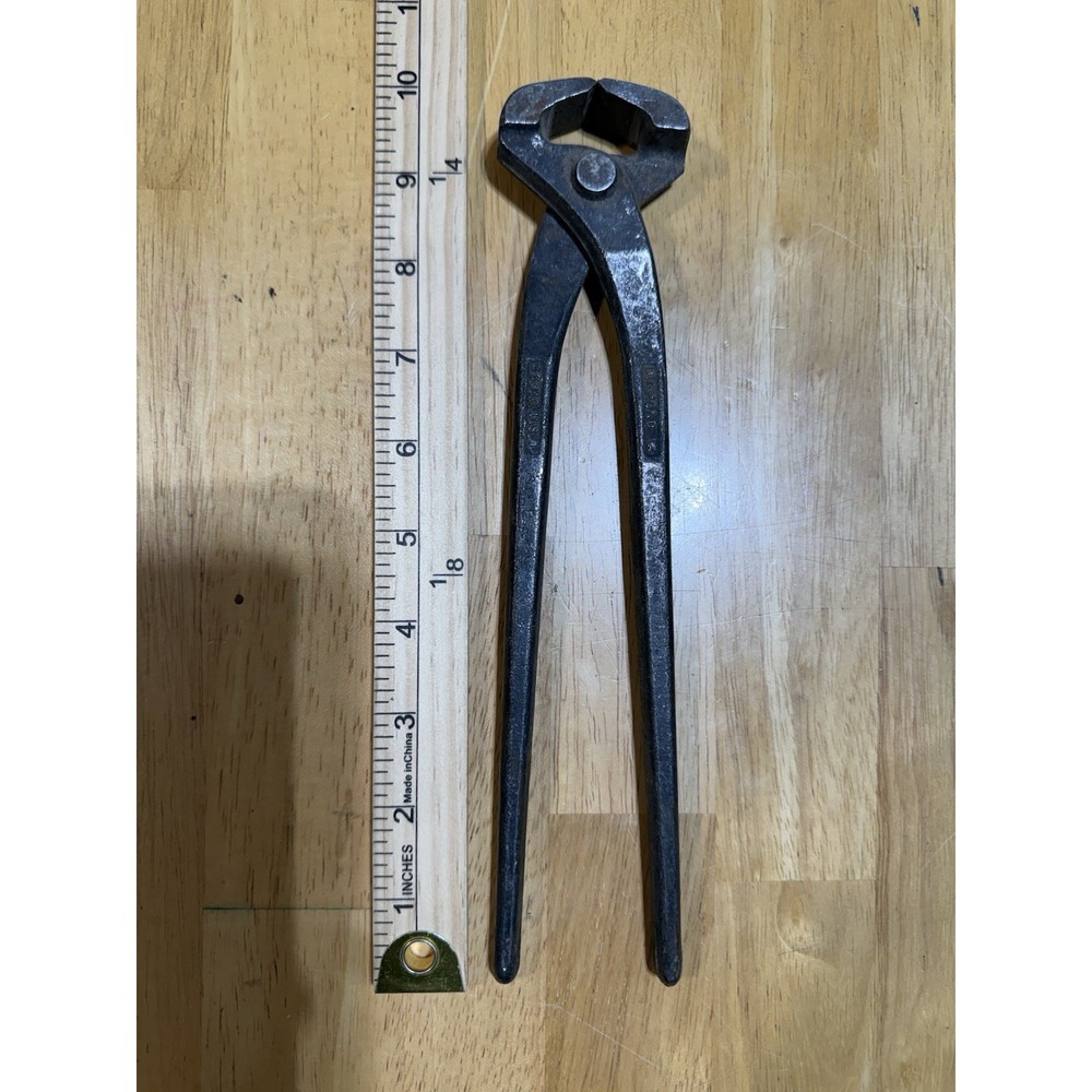 Vintage Diamond GG010 10 Inch End Cutting Nippers Pliers Made in USA